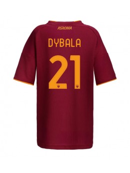 Ženski Nogometna dresi replika AS Roma Paulo Dybala #21 Domači 2025-26 Kratek rokav